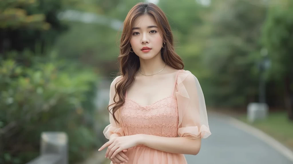 また会いたいと思わせる服装の女性の画像