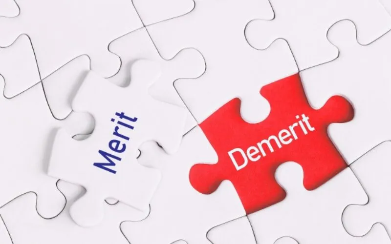 デメリットを示す画像