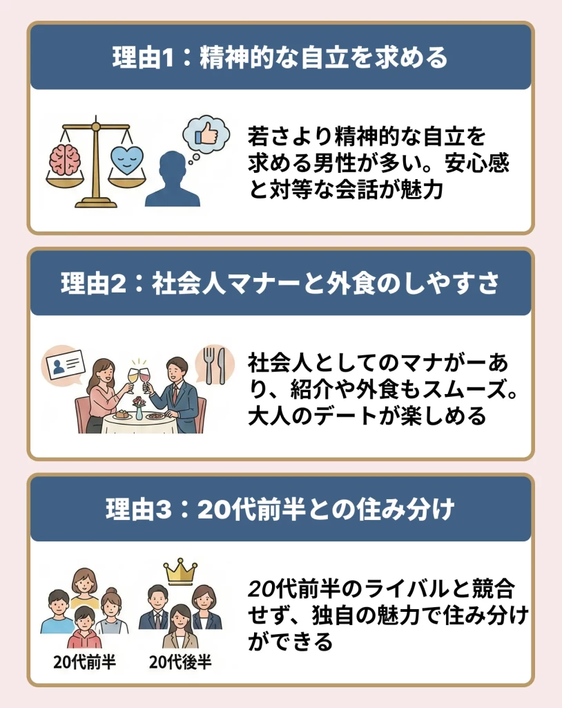 20代後半からのパパ活は需要がある3つの理由